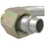 Four Seasons 17222 180 Degree Female O-Ring, Aluminum, Standard Diameter Beadlock, A/C Fitting