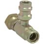Four Seasons 17231 Female O-Ring to Male Insert O-Ring with R134a Service Port, Steel, Adapter