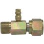 Four Seasons 17234 Female O-Ring to Male Insert O-Ring with R134a Service Port, Steel, Adapter