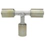 Four Seasons 17308 T-Splicer, Aluminum, Standard Diameter Beadlock, A/C Fitting