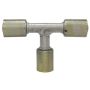 Four Seasons 17310 T-Splicer, Aluminum, Standard Diameter Beadlock, A/C Fitting