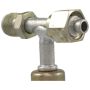 Four Seasons 17666 T-Splicer, Aluminum, Female O-Ring to Male Insert O-ring to Std. Dia. Beadlock