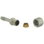 Four Seasons 17750 Straight Compression, Steel, Standard Diameter Barb and Clamp, A/C Fitting