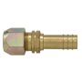 Four Seasons 17760 Straight Compression, Steel, Standard Diameter Barb and Clamp, A/C Fitting