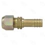 Four Seasons 17760 Straight Compression, Steel, Standard Diameter Barb and Clamp, A/C Fitting