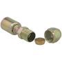 Four Seasons 17854 Straight Compression, Steel, Standard Diameter Beadlock, A/C Fitting