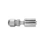 Four Seasons 17860 Straight Compression, Steel, Standard Diameter Beadlock, A/C Fitting