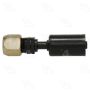 Four Seasons 17866 Straight Metric Compression, Steel, Standard Diameter Beadlock, A/C Fitting