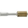 Four Seasons 17916 Straight Female Springlock, Aluminum, Standard Diameter Beadlock, A/C Fitting