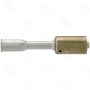 Four Seasons 17916 Straight Female Springlock, Aluminum, Standard Diameter Beadlock, A/C Fitting