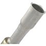 Four Seasons 17922 Straight Female Springlock, Aluminum, Standard Diameter Beadlock, A/C Fitting