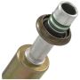 Four Seasons 17952 Straight Male Springlock, Aluminum, Standard Diameter Beadlock, A/C Fitting