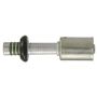 Four Seasons 17958 Straight Male Springlock, Aluminum, Standard Diameter Beadlock, A/C Fitting