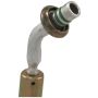 Four Seasons 17986 45 Degree Male Springlock, Aluminum, Standard Diameter Beadlock, A/C Fitting