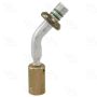 Four Seasons 17986 45 Degree Male Springlock, Aluminum, Standard Diameter Beadlock, A/C Fitting