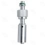 Four Seasons 18046 Straight Female O-Ring Long Pilot, Steel, Reduced Diameter Beadlock A/C Fitting
