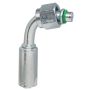 Four Seasons 18086 90 Degree Female O-Ring Long Pilot, Steel, Reduced Diameter Beadlock A/C Fitting