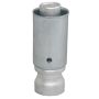 Four Seasons 18237 Braze-On Hose Connector (outer), Aluminum, Reduced Diameter Beadlock A/C Fitting