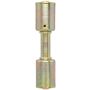 Four Seasons 18308 In-line Splicer, Steel, Standard Diameter Beadlock A/C Fitting