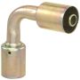 Four Seasons 18330 90 Degree In-line Splicer, Steel, Standard Diameter Beadlock A/C Fitting