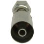 Four Seasons 18406 Straight Female Flare, Steel, Standard Diameter Beadlock, A/C Fitting