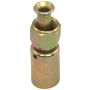 Four Seasons 18406 Straight Female Flare, Steel, Standard Diameter Beadlock, A/C Fitting