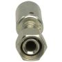 Four Seasons 18406 Straight Female Flare, Steel, Standard Diameter Beadlock, A/C Fitting