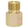 Four Seasons 18557 Male Flare to Male Insert O-Ring, Steel, Adapter, A/C Fitting