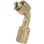 Four Seasons 18610 90 Degree Female Flare, Steel, Standard Diameter Beadlock, A/C Fitting