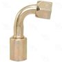 Four Seasons 18610 90 Degree Female Flare, Steel, Standard Diameter Beadlock, A/C Fitting