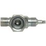 Four Seasons 18911 90 Degree Tube-O to Male Insert O-Ring with R134a Service Port, Steel, Service Valve
