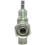 Four Seasons 18914 90 Degree Tube-O to Male Insert O-Ring with R134a Service Port, Steel, Service Valve