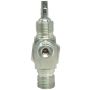 Four Seasons 18914 90 Degree Tube-O to Male Insert O-Ring with R134a Service Port, Steel, Service Valve