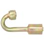 Four Seasons 18954 180 Degree Female O-Ring Long Pilot, Steel, Standard Diameter Beadlock A/C Fitting