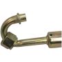 Four Seasons 18954 180 Degree Female O-Ring Long Pilot, Steel, Standard Diameter Beadlock A/C Fitting