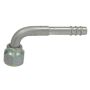 Four Seasons 2206 90 Degree Female O-Ring, Aluminum, Standard Diameter Barb and Clamp, A/C Fitting