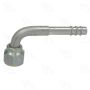 Four Seasons 2206 90 Degree Female O-Ring, Aluminum, Standard Diameter Barb and Clamp, A/C Fitting