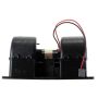 Four Seasons 35021 Double Shaft Vented CW Blower Motor w/ Wheel