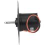 Four Seasons 35570 Flanged Vented CW Blower Motor w/o Wheel