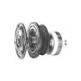 Four Seasons 47622 New GM Frigidaire/Harrison R4 Radial Clutch Assembly w/ Coil