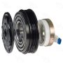 Four Seasons 47665 New GM Harrison DA6-HR6-HD6-HT6+HE6 Clutch Assembly w/ Coil