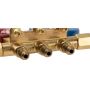 Four Seasons 59198 R134a Brass Fahrenheit Manifold Gauge Set w/ Coupler