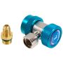 Four Seasons 59338 Standard Low Side Manual R134a Quick Disconnect Manifold Gauge w/o Purge Valve