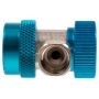 Four Seasons 59338 Standard Low Side Manual R134a Quick Disconnect Manifold Gauge w/o Purge Valve