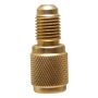 Four Seasons 59606 1/4MFx3/16FF w/o Swivel Straight R12 Service Adapter