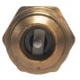 Four Seasons 59609 1/4MFx1/8MP w/o Swivel Straight R12 Service Adapter