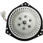 Four Seasons 75012 Flanged Vented CW Blower Motor w/ Wheel