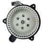 Four Seasons 75051 Flanged Vented CW Blower Motor w/ Wheel