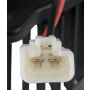 Four Seasons 75086 Flanged Vented CCW Blower Motor w/ Wheel