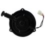Four Seasons 75100 Flanged Vented CCW Blower Motor w/ Wheel